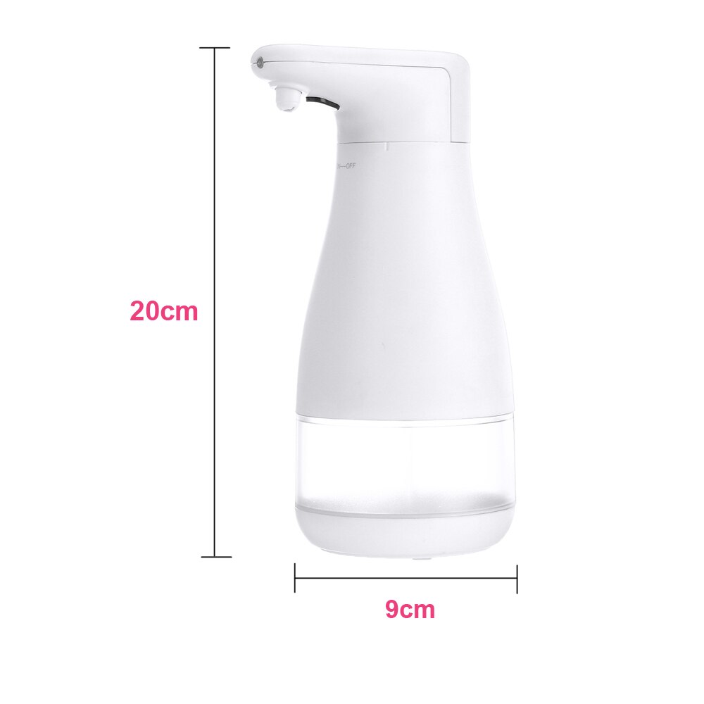 Soap Dispenser 400ml Automatic Smart Sensor Liquid for Bathroom Kitchen Hand Free Automatic Soap Dispenser