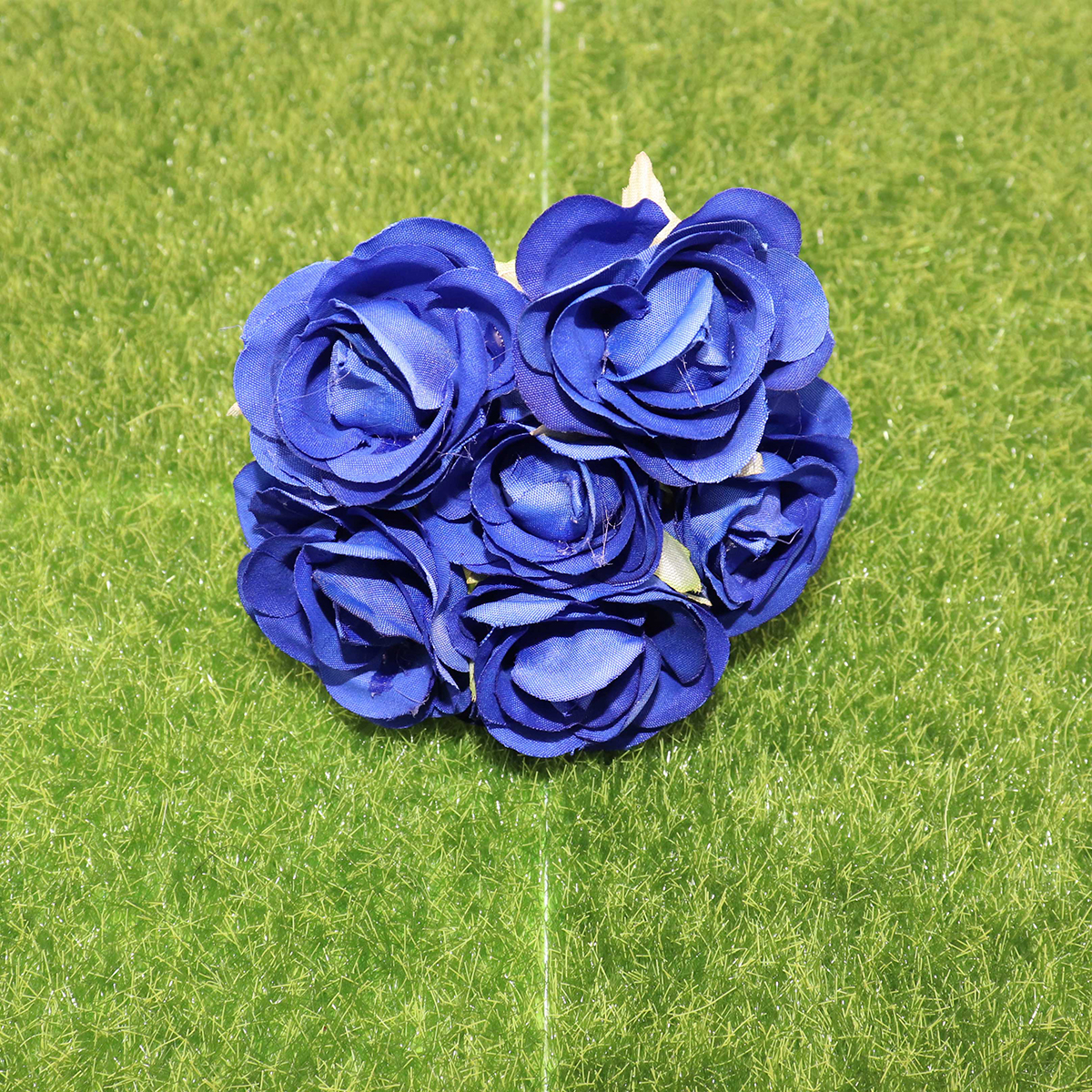 6 stuks kunstbloemen zijden roos boeket bruiloft home party decoratie DIY bloem muur plakboek geschenkdoos ambachten: 3