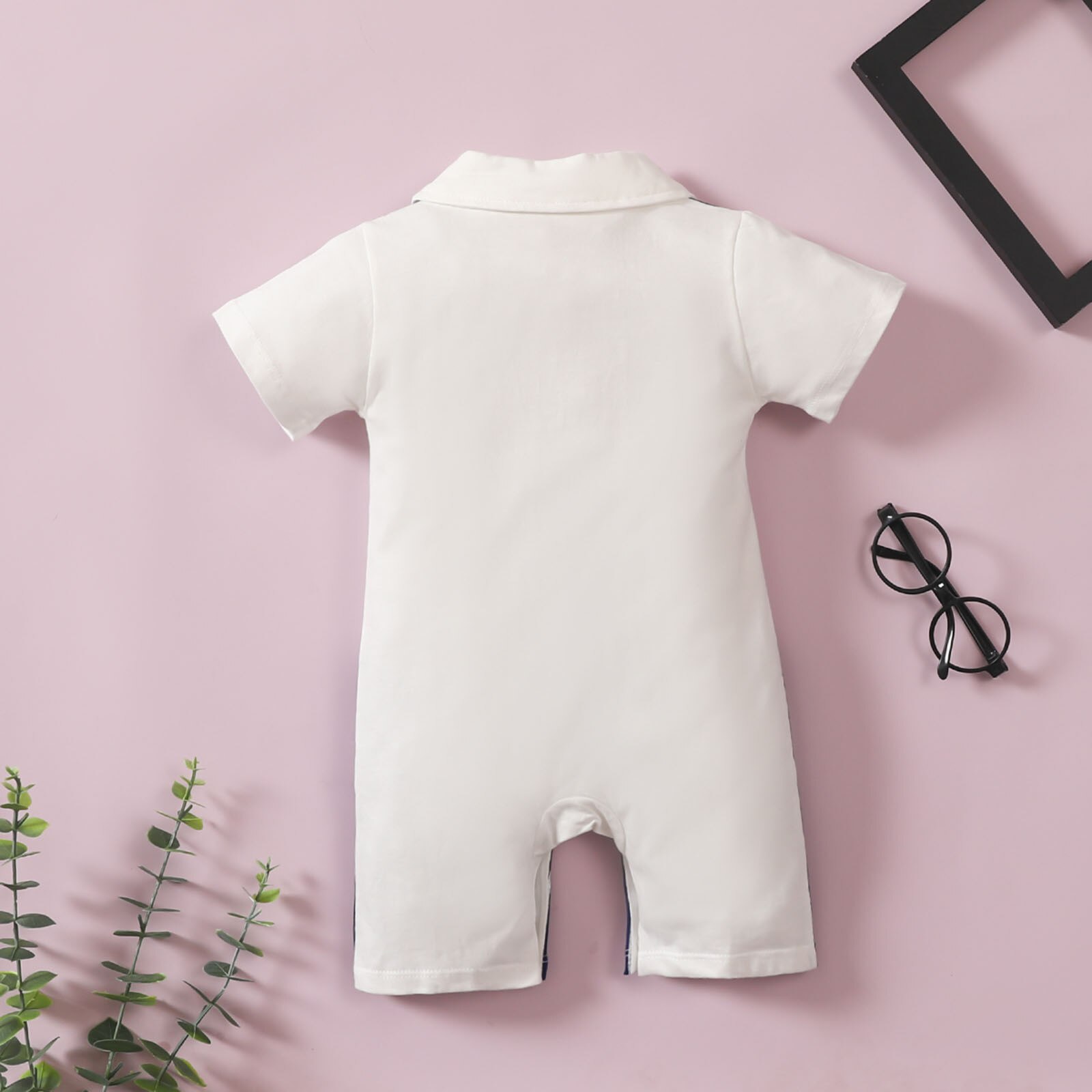 Baby Boy Kleding Rompertjes Zomer Voor Pasgeboren Baby Jongens Gestreepte Vlinderdas Gentleman Romper Jumpsuits Kleding Pasgeboren Jongen Kleding