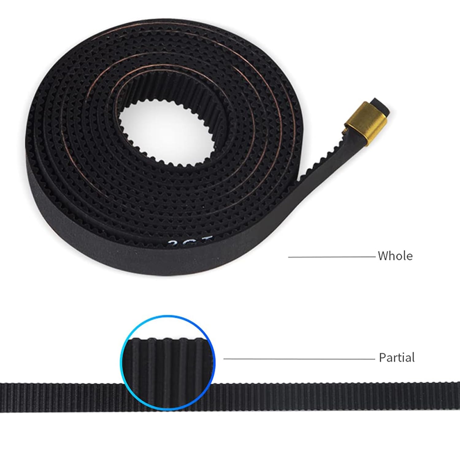 Creality Ender 3 V3 KE X + Y Axis Synchronous Belt Kit,X axis + Y axis and Ring Timing Belt Set for Ender 3 V3 KE/Ender 3 V3 SE