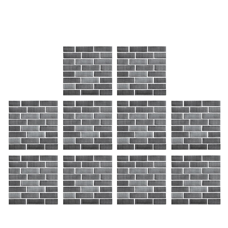 3D Wall Brick Sticker Waterproof Stone Art Wallpaper Self-Adhesive Brick Wallpap: 512