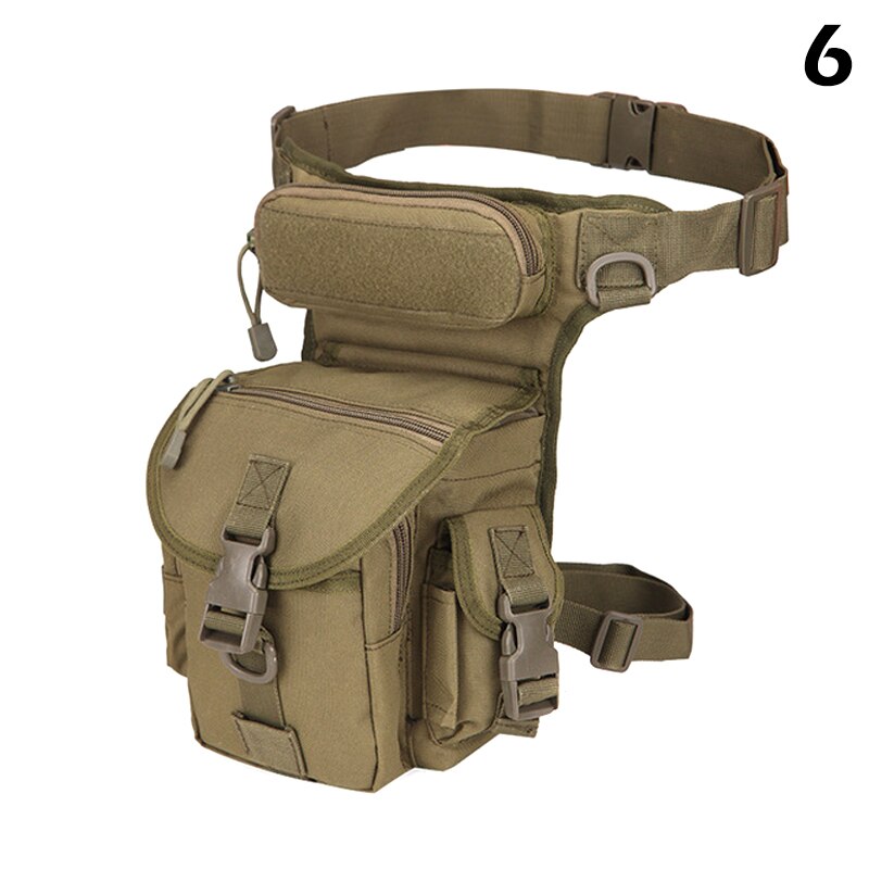 Waist Bag Leg Tool Thigh Pack Large Capacity Waterproof for Camping Hiking B2Cshop: Style 6