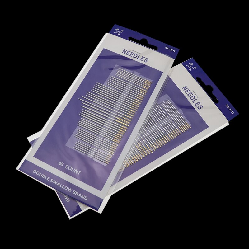 Beading Needle Tools for Jewelry Making DIY Hand stitches Sewing Needles DIY Embroidery Big Eyes Steel Needle