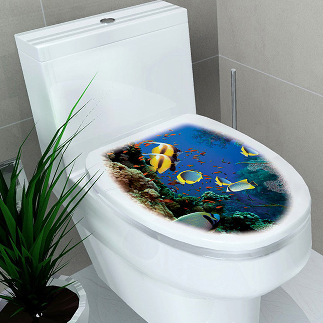 Toalett sete vegg klistremerke vinyl kunst wc sokkel panne deksel dekaler flyttbare dårlig dekaler hjem dekorasjon 32*39cm