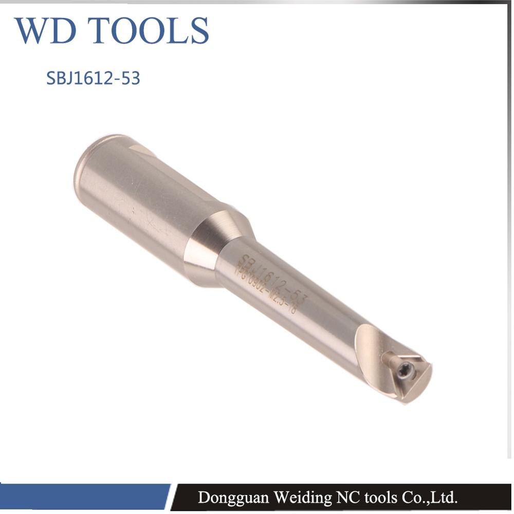 Têtes d'alésage de précision et avec barre d'alésage SBJ1612 SBJ1612-53 nbj16/CBI plage d'alésage 12-17mm