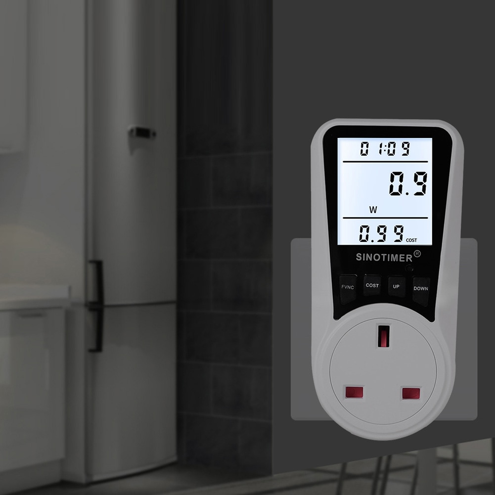 Digitale Lcd Power Meter Wattmeter Socket Wattage ... – Vicedeal