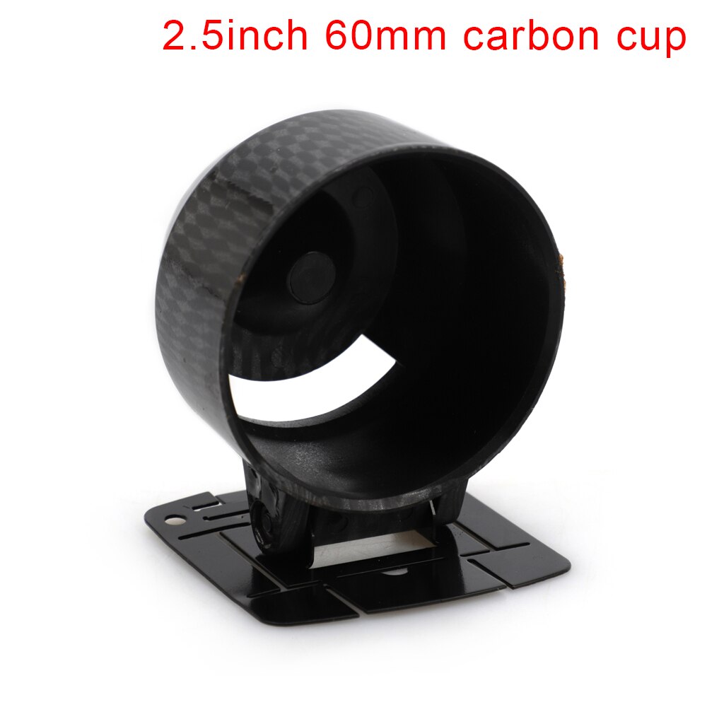 2INCH 2.5INCH Car Gauge Pod Universal Carbon Single Double Triple Meters Holder for Left Right Drive Car for 52mm 60mm Gauges: YC101727-60BC