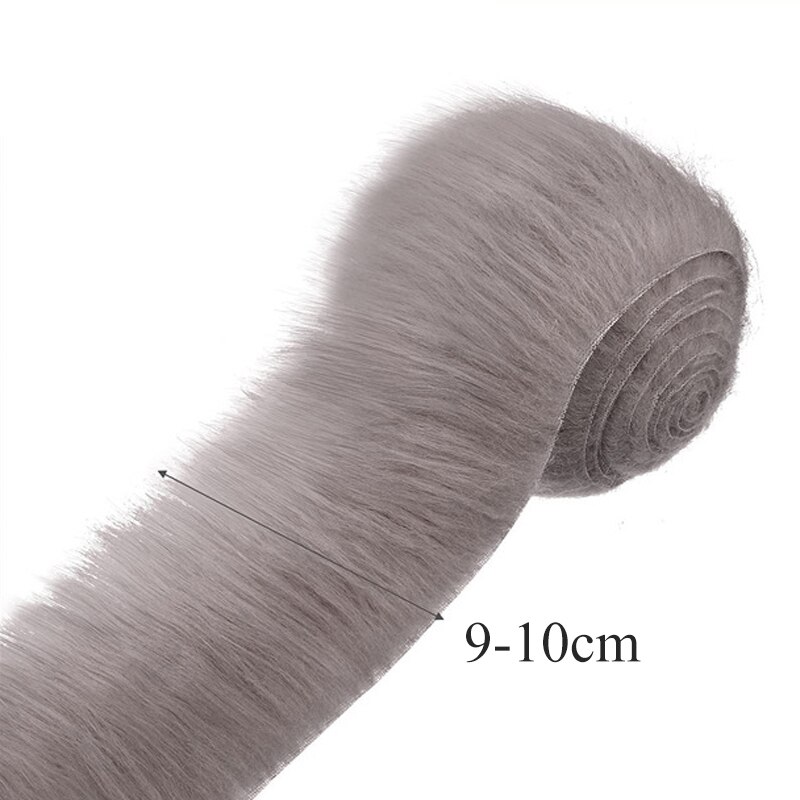 1.5M Faux Fur Collar Faux Fur Trim Hoodie Trim Made Fur For Hood Collar Shawl Down Coat Shoes And Hats Accessories Diy Home Deco