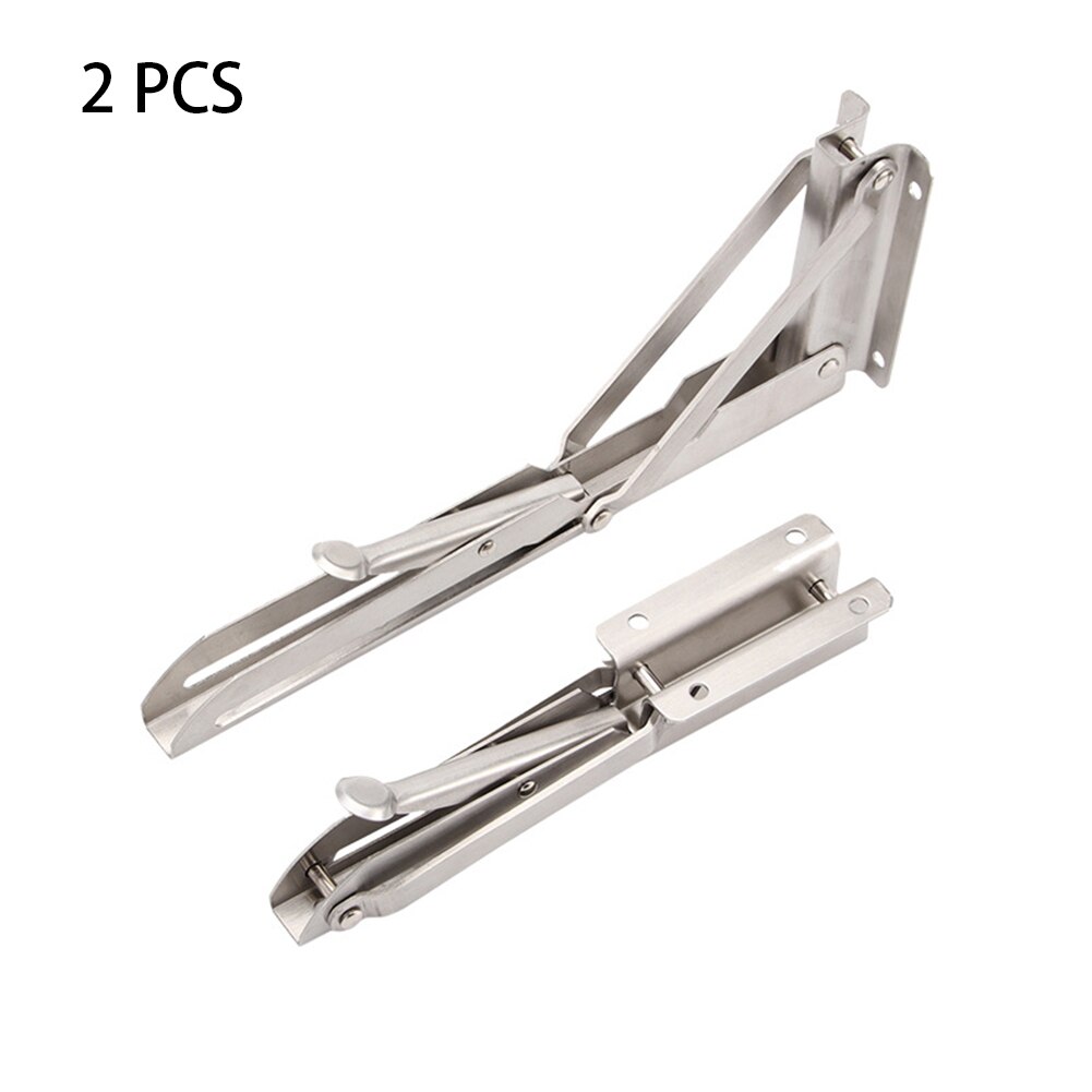 2 stk heavy duty støtte k-form bord foldehylde beslag trekantet opbevaringsholder hjemme vægmonteret hardware bakke: 16 tommer