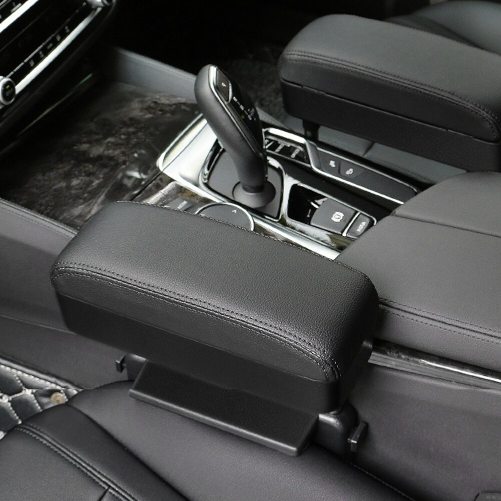 Universal bil armlen boks albuestøtte justerbar bil midtkonsoll armlen bil styling auto sete gap organisator armlen boks