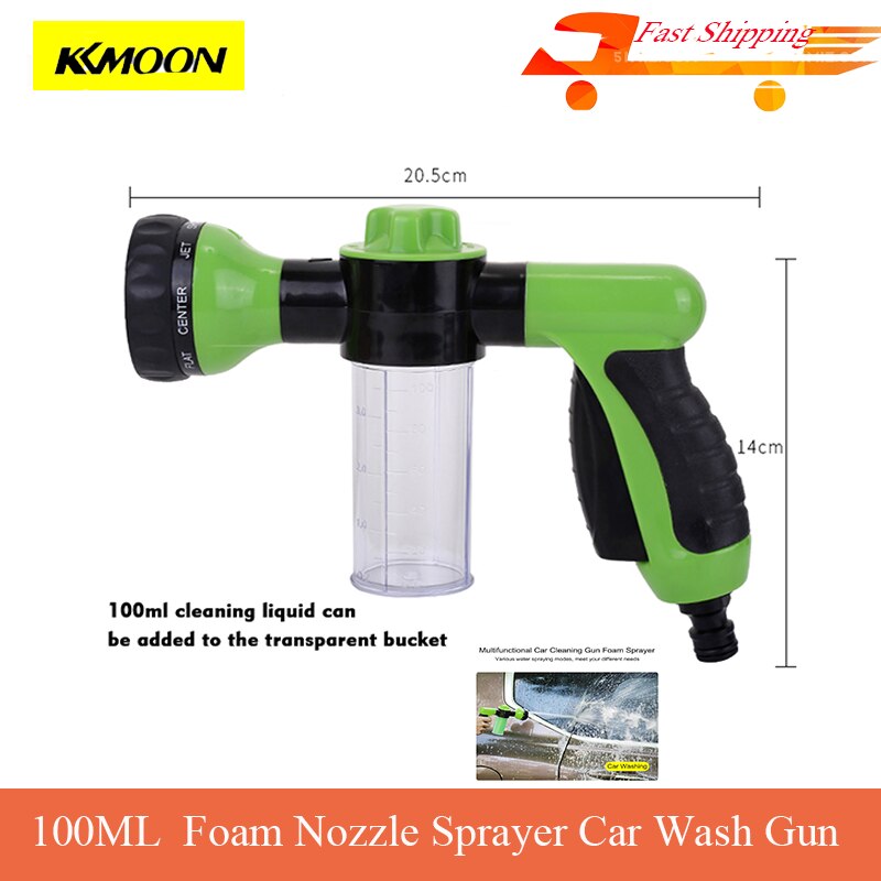750ML high Pressure Car Washer Snow Foam Lance Water Gun For Karcher K2-K7 Soap Foam Generator With Adjustable Sprayer Nozzle: SET C