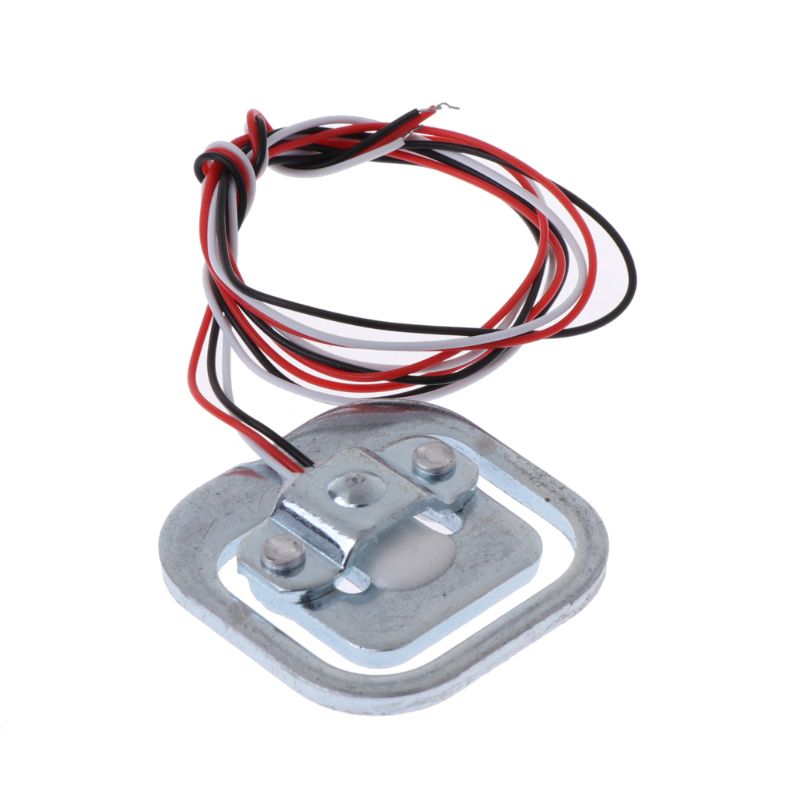 50kg 110lb Half-Bridge Weighing Sensor 3 Wired Load Cell Electric Resistance Strain Gauge