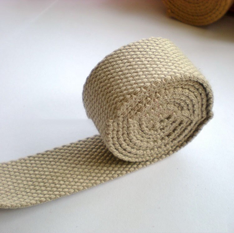 8Meter Meetee 25Mm Breedte Dikke 2Mm Katoen Lint Canvas Singels Tape Voor Tassen Riem Riem Naaien Kleding diy Ambachtelijke Accessoires: 7
