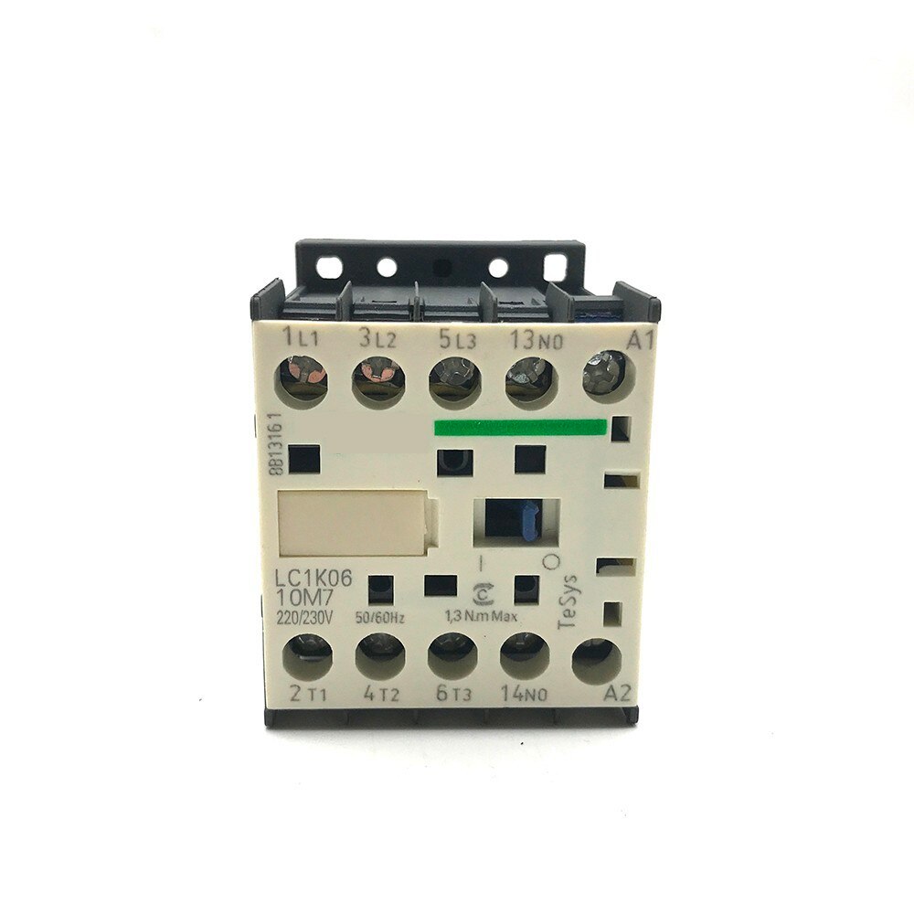 LC1K0610M7 Three-pole contactor AC 220V 6A 50/60Hz Screw clamp connection mode 230V AC