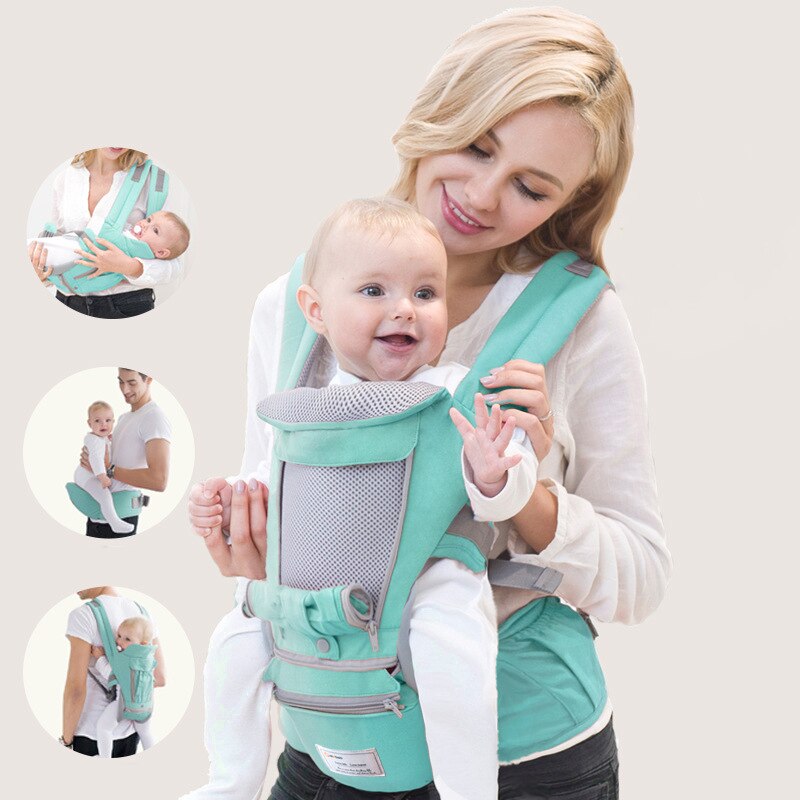 Portabebé pequeño para bebé, porta bebés ergonómico, arnés para bebé frontal, cabestrillo para bebé de 0 a 36 meses