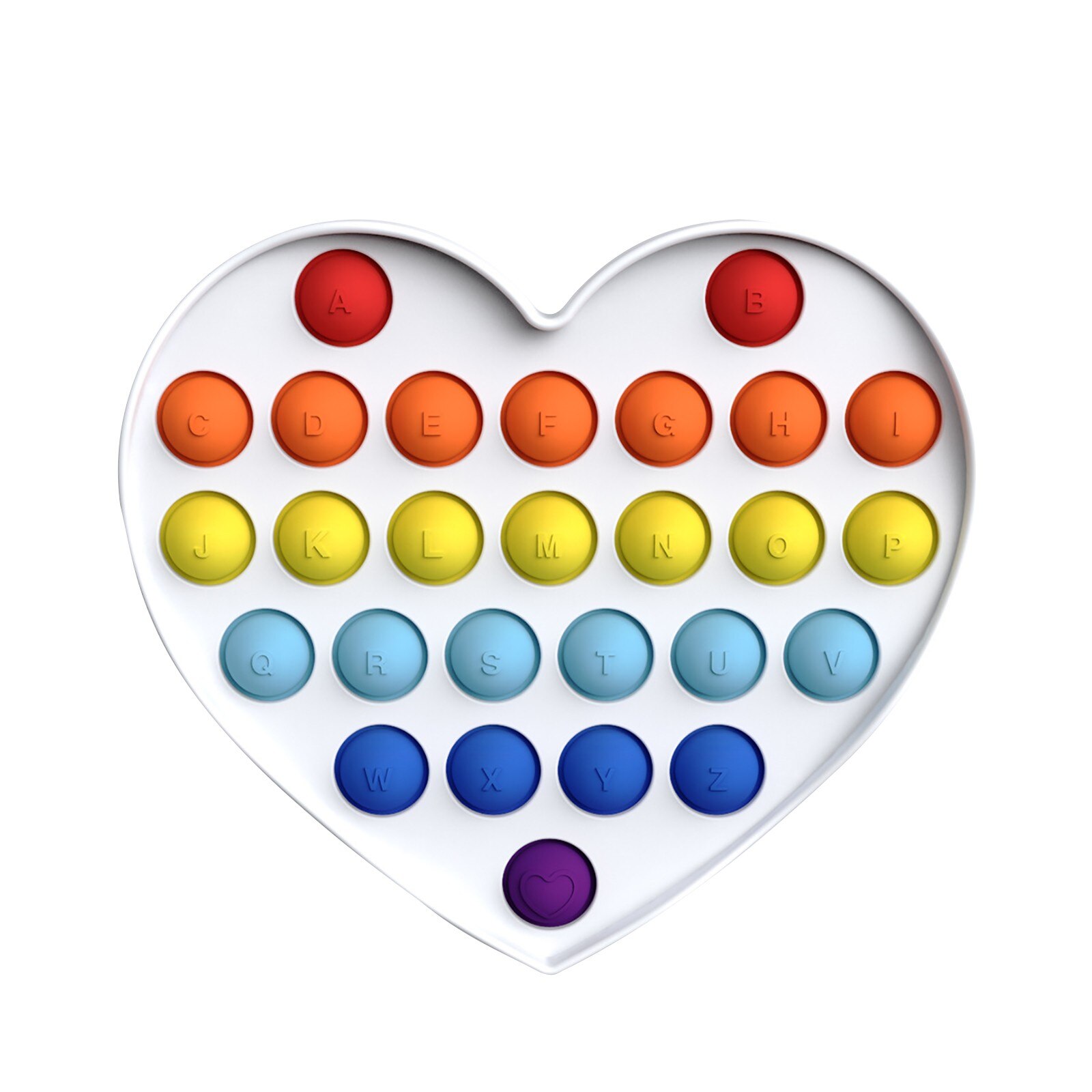Fidget Toys Push Bubble Autism Special Needs Stress Reliever Helps Relieve Stress and Increase Focus Soft Squeeze Toy