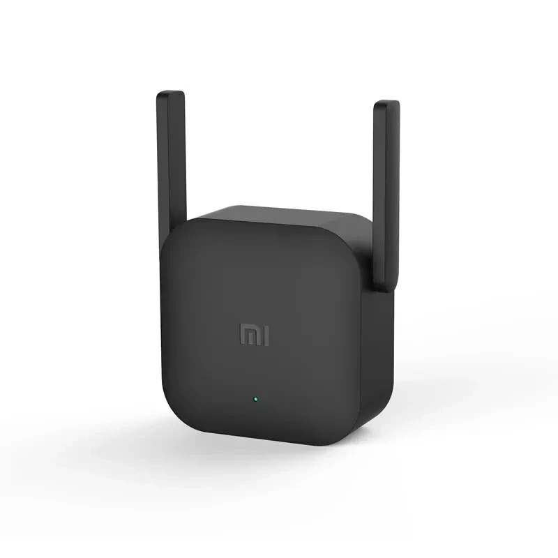 Xiaomi Repeater WiFi Pro Mi Amplifier Network Expander Router Power Extender Roteador 300M 2.4G 2 Antenna for Router Home Office: WHITE