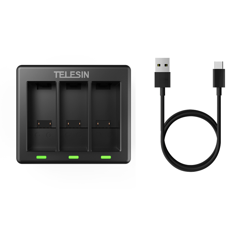 Original TELESIN tauchen fallen Für GoPro 10 9/Akku/Clever Batterien Ladegerät Für GoPro Held 10 9 schwarz Zubehör: 1 Ladegerät