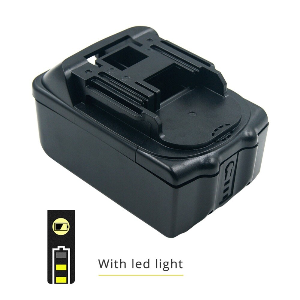 Vervangende batterij case kit met PCB printplaat LED indicator voor Makita 18 v batterij BL1830 BL1840 BL1850 GEEN CELLEN