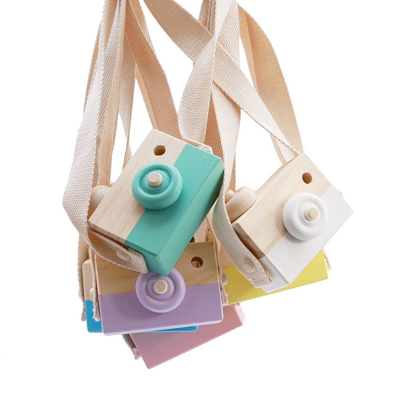 nordisch Europäischen Stil Kamera Spielzeug Baby freundlicher Zimmer Dekor Innenausstattung Art Weihnachten Geburtstag Holz