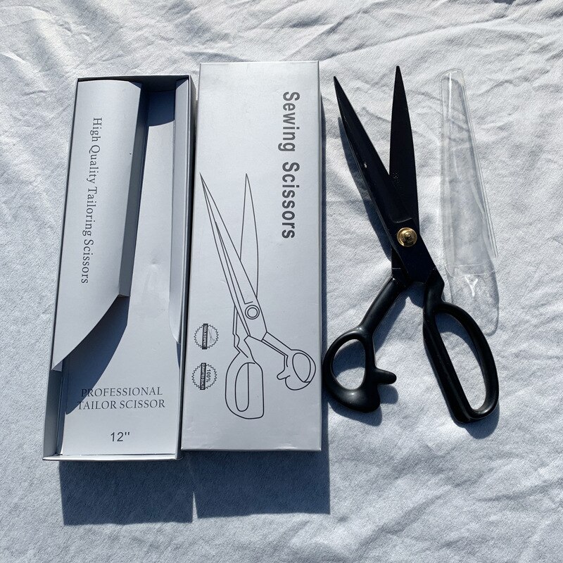 9/10/11/12 Inch Sewing Scissors Clothing Scissors Tailor Scissors Sharp Blade Sewing Scissors Fabric DIY Embroideries Scissor