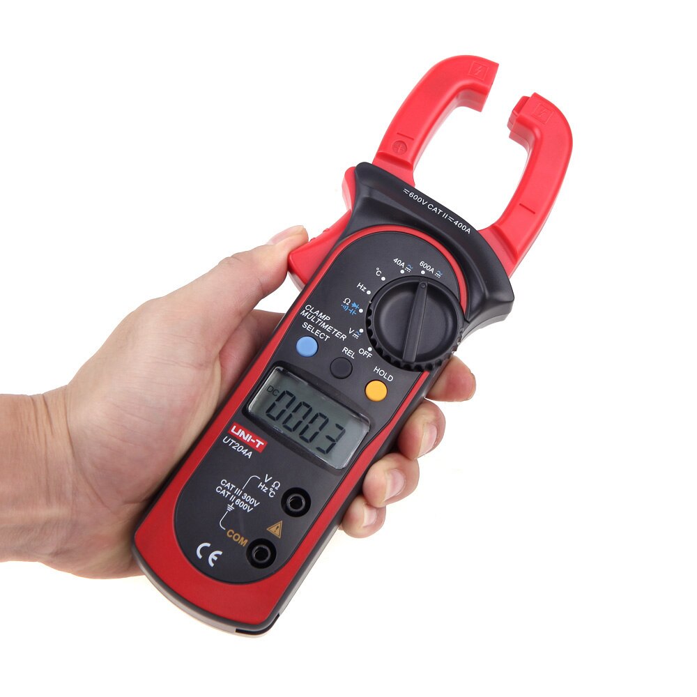 UNI-T Digital Clamp Meter Multimeter AC/DC Voltage Meter Current Tongs Capacitance Resistance Temperature Tester Diagnostic-tool