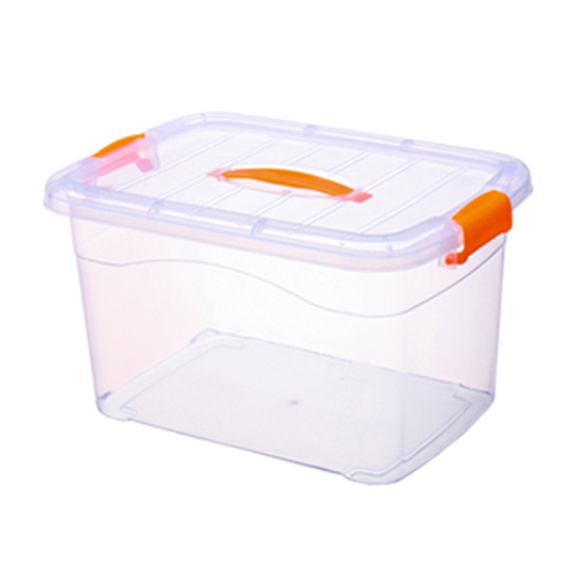 Clothes Storage Box Transparent Thick Clothes Large Capacity Storage Box Place Clothes Sundries Container Organizer Storage Box