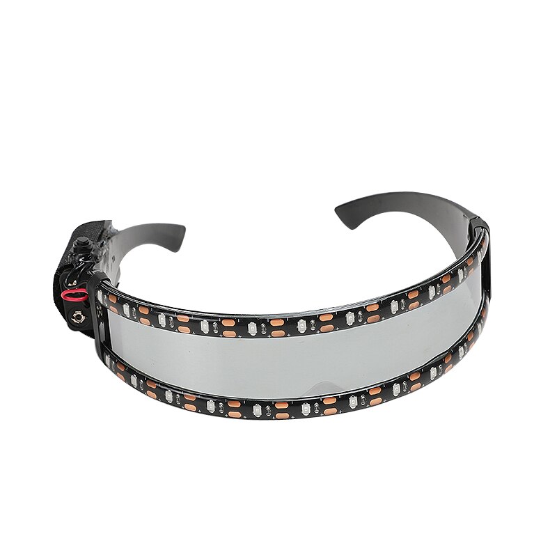 Gafas LED luminosas para en Club nocturno, lentes luminosos para mujer, barra masculina, accesorios para Club de puesta en escena, gafas Flash para cantante bailarina