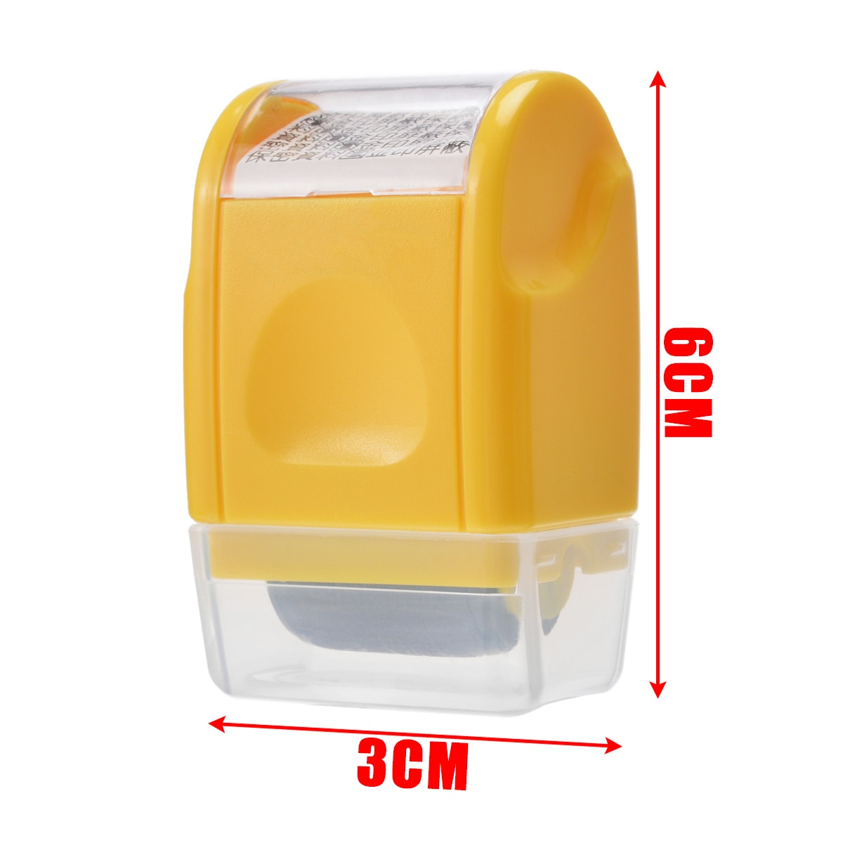 Mini Roller Self Covering Garbled Confidential Stamps Express List Identity Code Privacy Information Data Seal Theft Protection