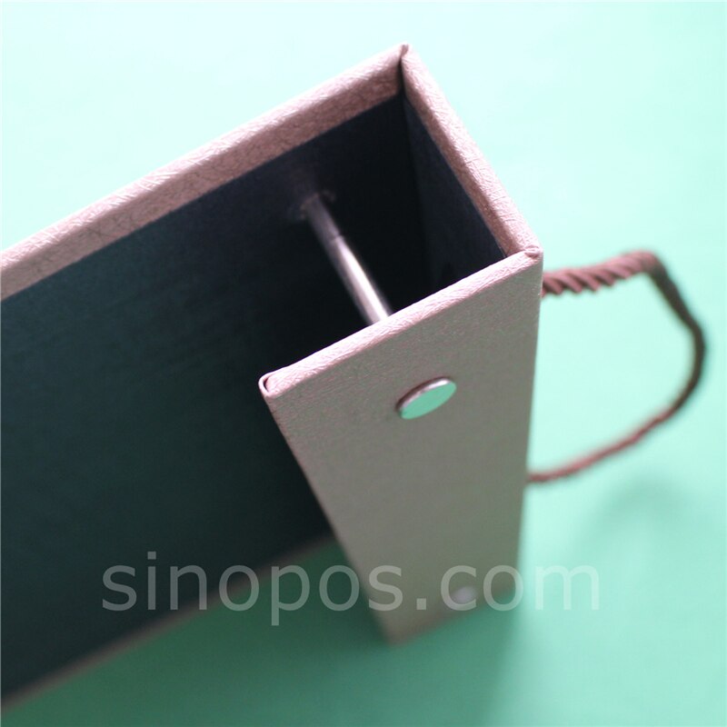 Swatch StackBook Cover A4, fabric samples cards holder textile material collection stack book leather flip fold display binder