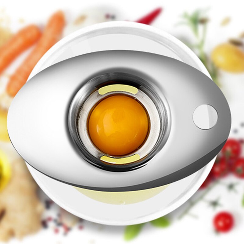 Outil de séparation de blanc d'œuf en acier inoxydable, filtre de jaune d'œuf, petits accessoires, accessoires de cuisine, entonnoir de séparation, séparateur d'œufs