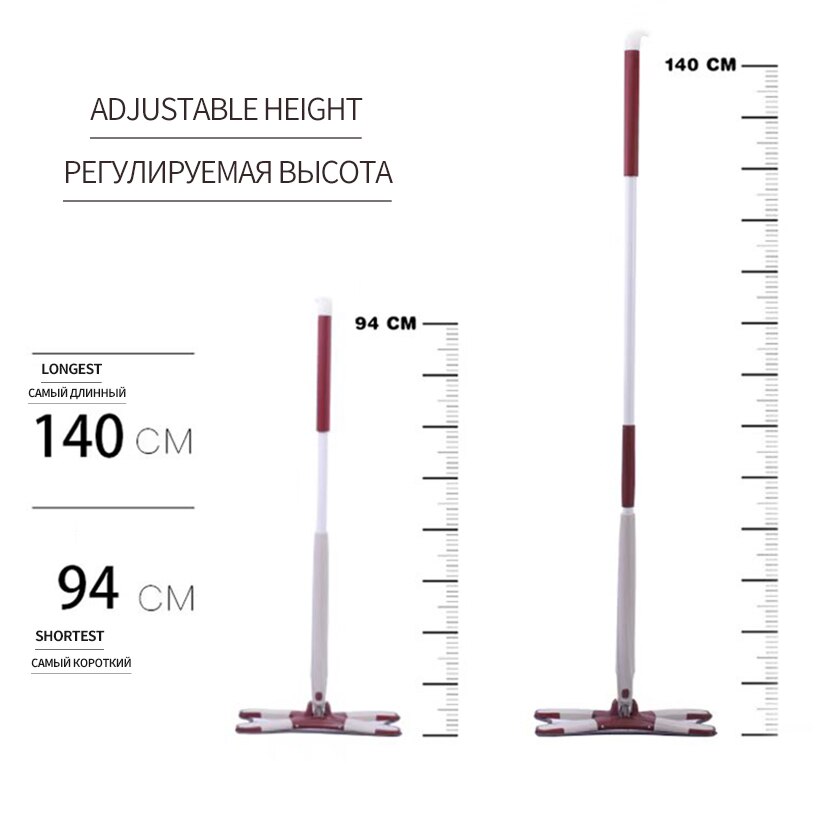 Concis tipo X mopa para suelo de microfibra con reemplazo paño de mopa fregona plana de lavado a mano herramientas de limpieza doméstica de extrusión Manual