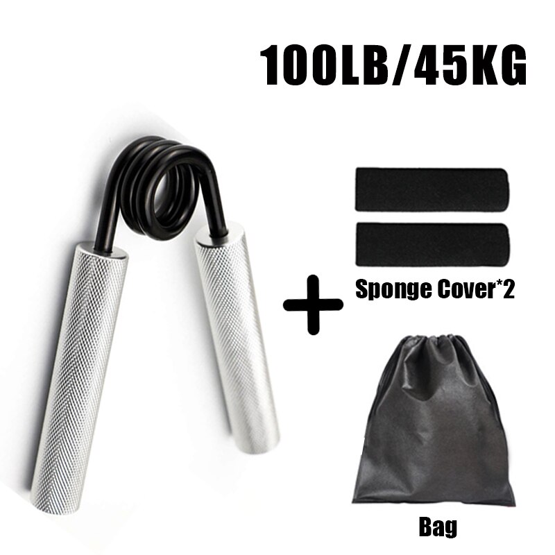 Fitness Heavy Hand Grip Muscle Exercise Grips Wrist Rehabilitation Developer Carpal Expander Gripper Strength Workout Device: 100LB