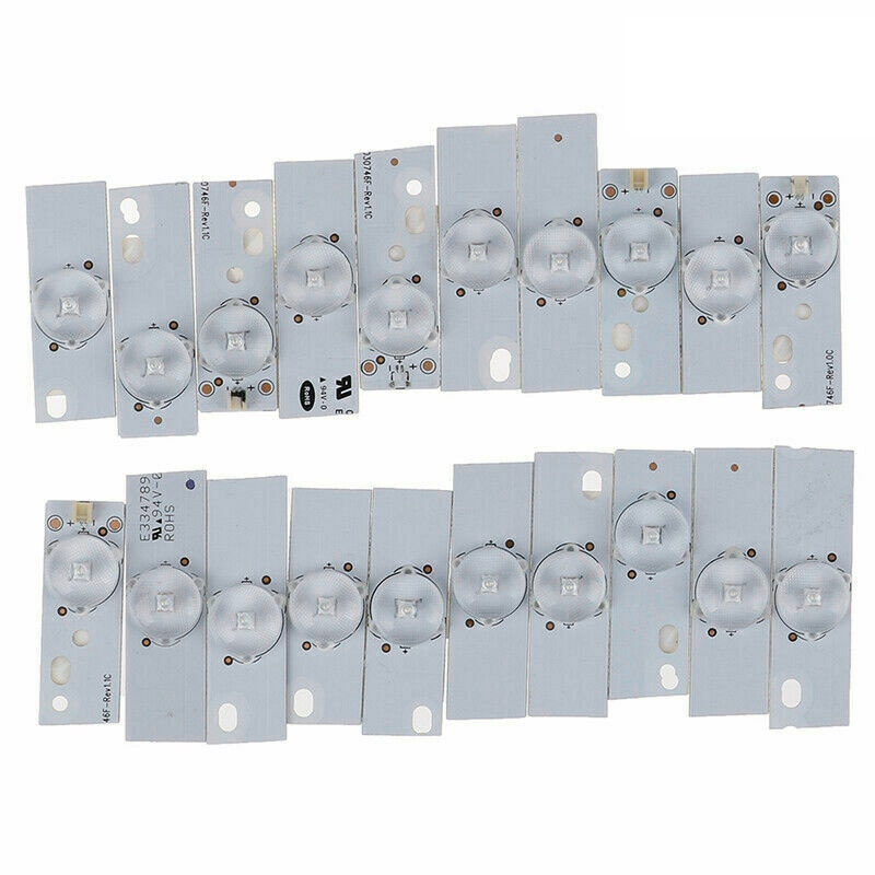 20PCS 3V SMD Lamp Beads with Optical Lens Fliter for LED TV Repair Led Light Strip Part Accessories