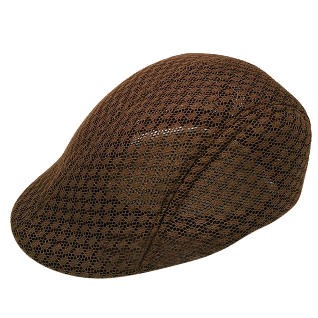 Gorros de lino para hombre y mujer, boinas de , sombrero con rejilla transpirable, cómodo, Otoño,: CO