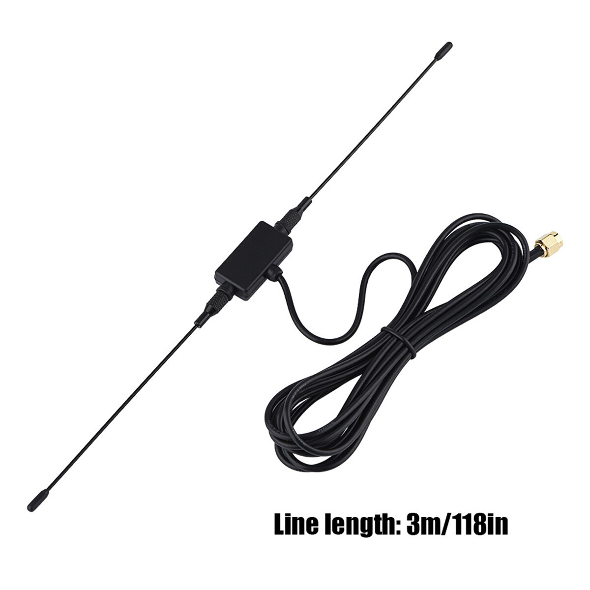 Neue 118in 433MHZ SMA Stecker Horn Antenne Signal Verstärker Super Druck Beständig Antennen 400 Zu 433MHz Empfang Signal