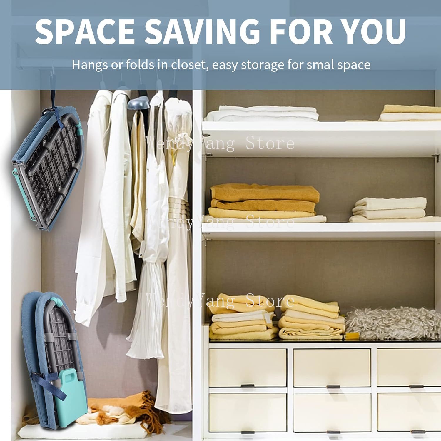 Mini Ironing Board Foldable Desktop Ironing Board Multifunctional Ironing Board Stand for Home and Travel Use