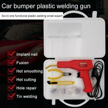 EU Plug Weld Repairing Kit Durable Useful Plastics Welding Machine Air Welding Tool
