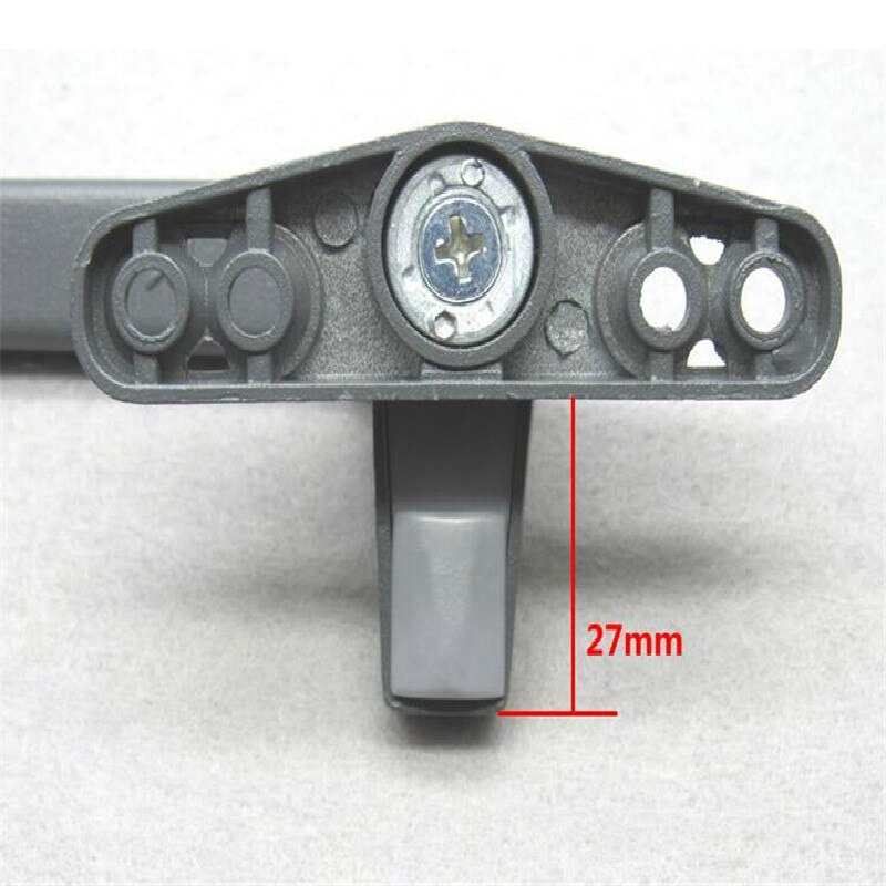 50 aluminum alloy window handle push window accessories old-fashioned flat open door and window handle 7 type handle