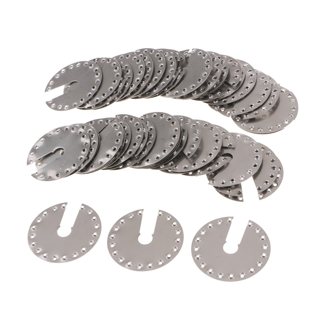 50PCS Solar Panel PV Grounding Clip/Washer/Spacer 1.77x1.77 inch