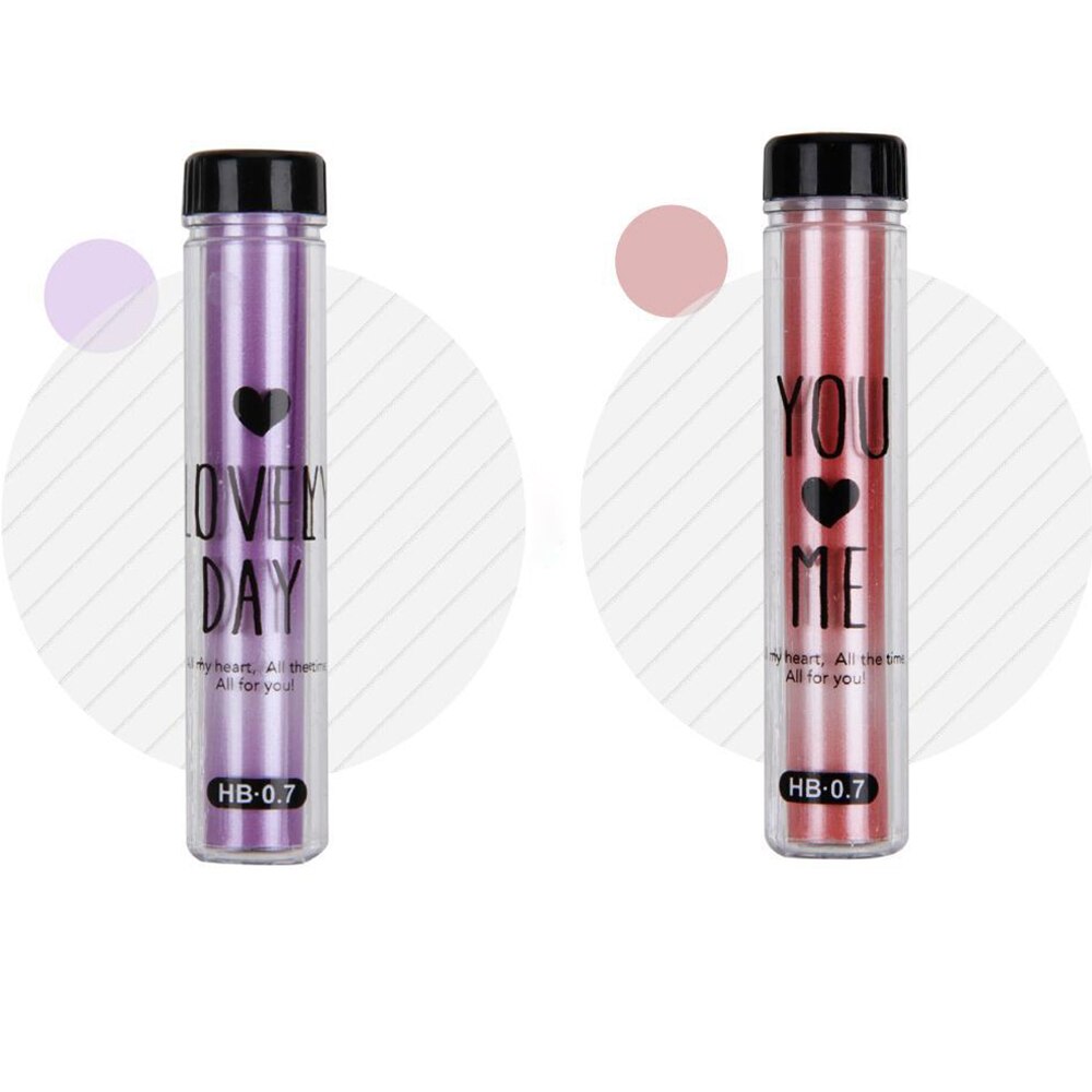 3 Boxes 0.5mm/0.7mm HB Mechanical Pencil Lead Rod Graphite Automatic Refill Office School Writing Drawing Tools Random Colors