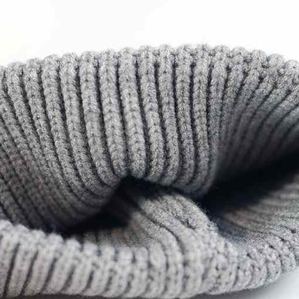 Vinter varm strikket kalot casual kort tråd hip hop hat voksne mænd beanie uld strik beanie kalot elastiske huer unisex