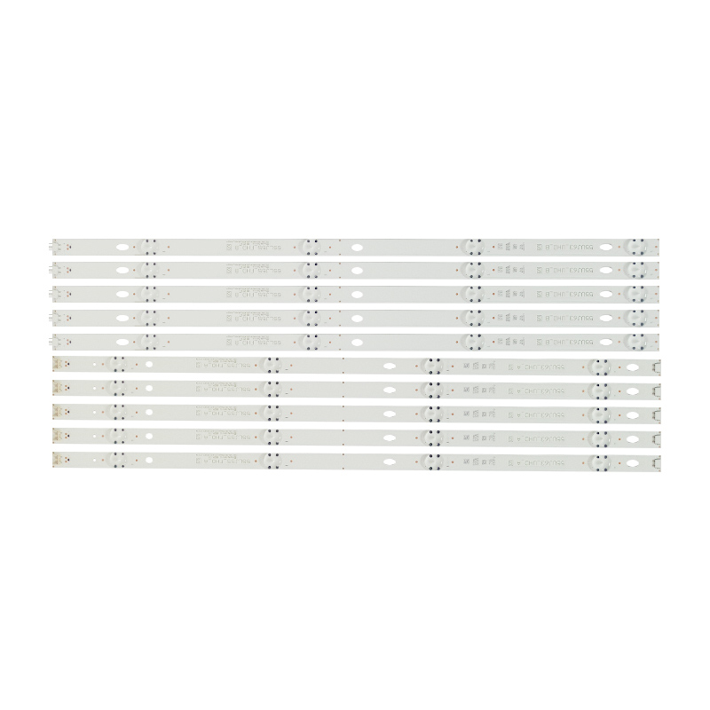 Tira de luces LED de retroiluminación Stip, accesorio para LG 55UJ630V 55UJ6300 55UJ635V 55uj63 _ uhd_a 55uj63 _ uhd_b 55lj55 _ fhd_a 55lj55 _ fhd_b, 10 unids/set/juego