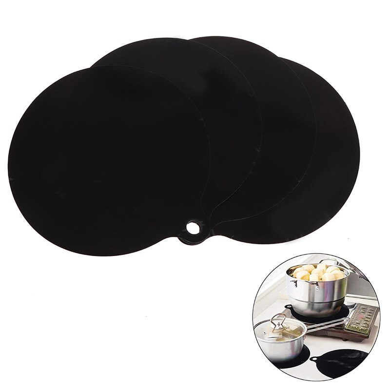 Lot De 4 Tapis De Déshydratation En Silicone Avec Bord Anti-Adhésif + Grattoir