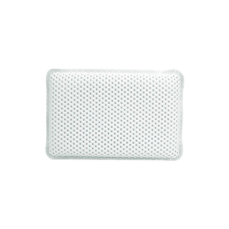 Spa skridsikker badepude polstret badekar spa pude badekar nakkestøtte pude med sugekopper til nakke tilbage badeværelsesforsyning