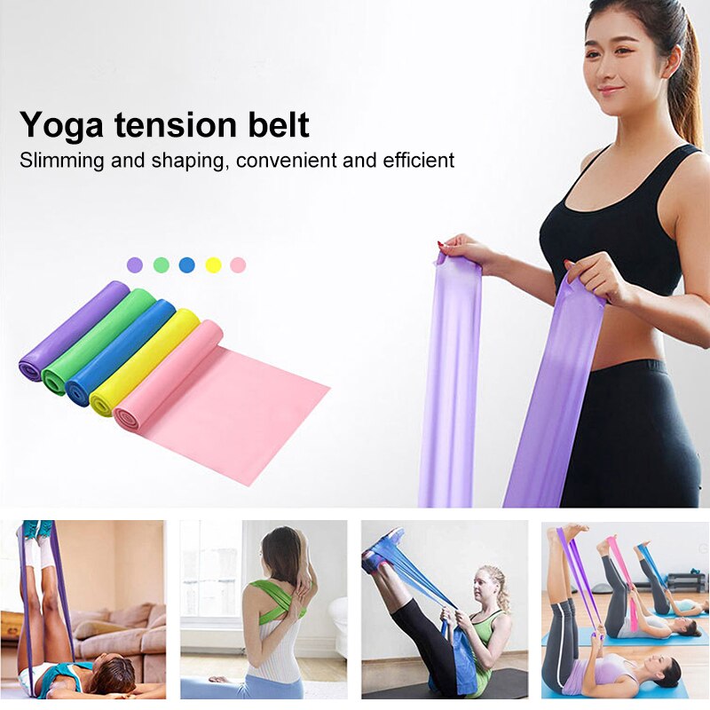 Yoga Tension bande équipement de conditionnement physique formation résistance bandes caoutchouc Yoga Fitness Tension Sport équipement d'entraînement