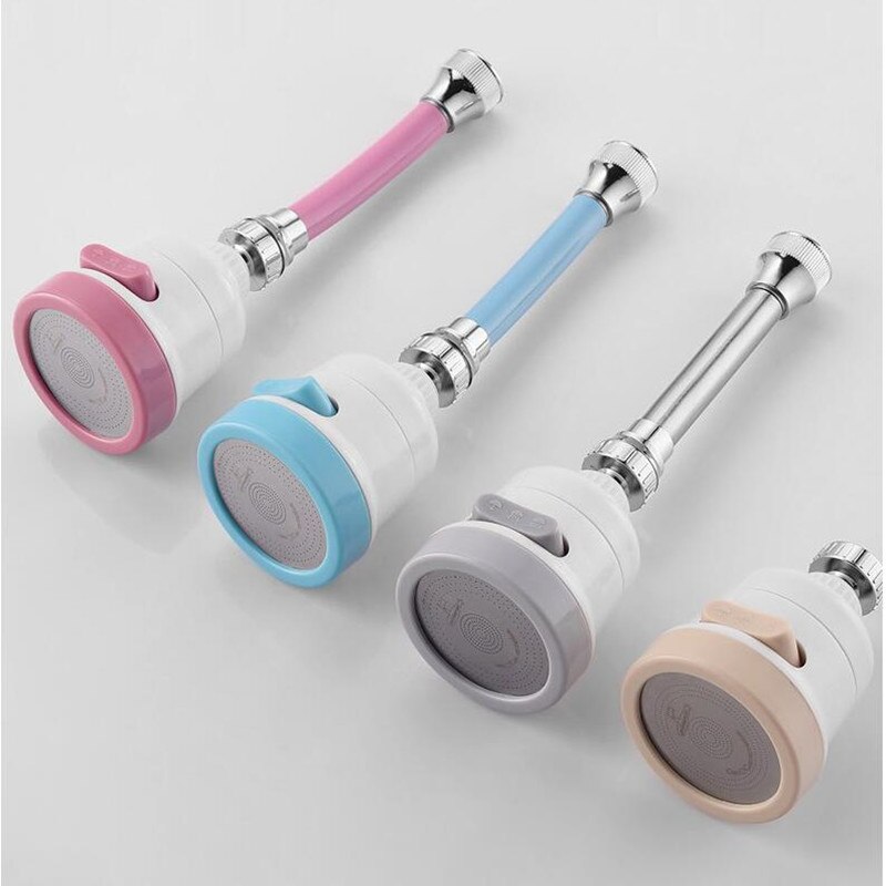 Faucet water save Aerator mixer kitchen faucet high pressure three way mouth spout faucet accessories ABS