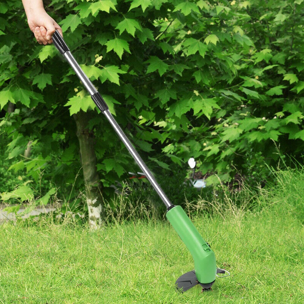 Tondeuse à gazon Portable sans fil à batterie, outil de coupe télescopique pour maison, jardin, Mini tondeuse à gazon