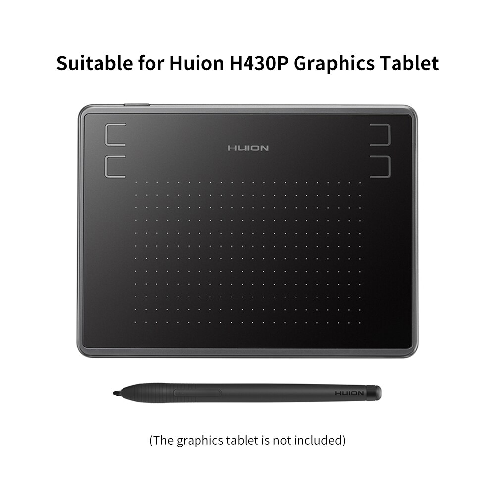 Huion PW201 Digital Pen With 4096 levels Battery-free Digital Pen with 2 Programmable Buttons for Huion H430P Graphic Tablet