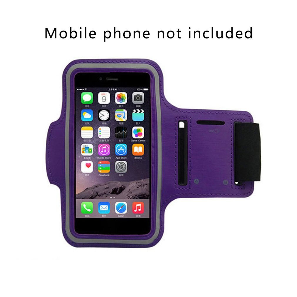 Universal Outdoor Running Sports Phone Holder Armband Case 4.9inch-6inch Arm band For iPhone 11 Pro Max X XR 8 Plus Samsung Note: White